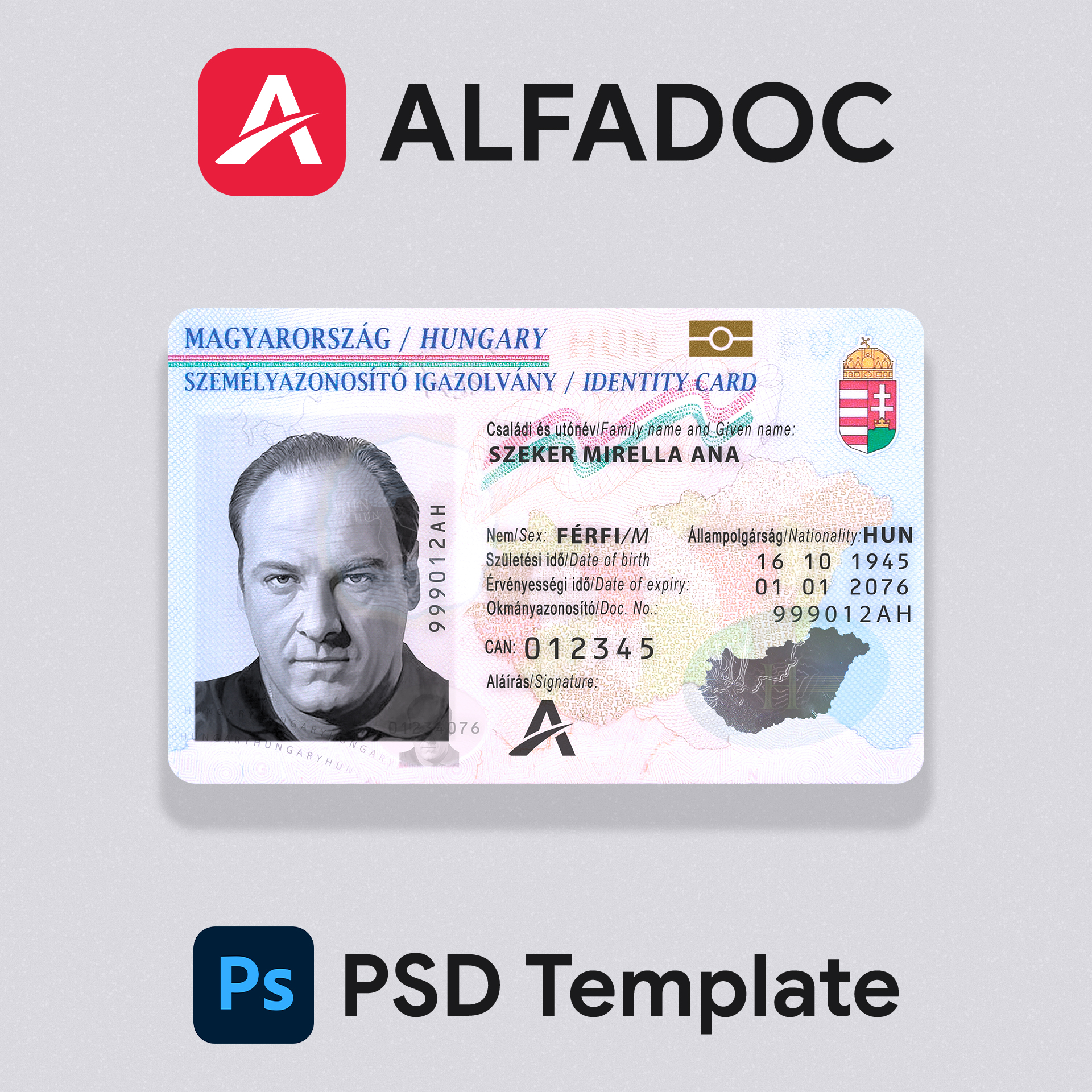 Hungary ID Card