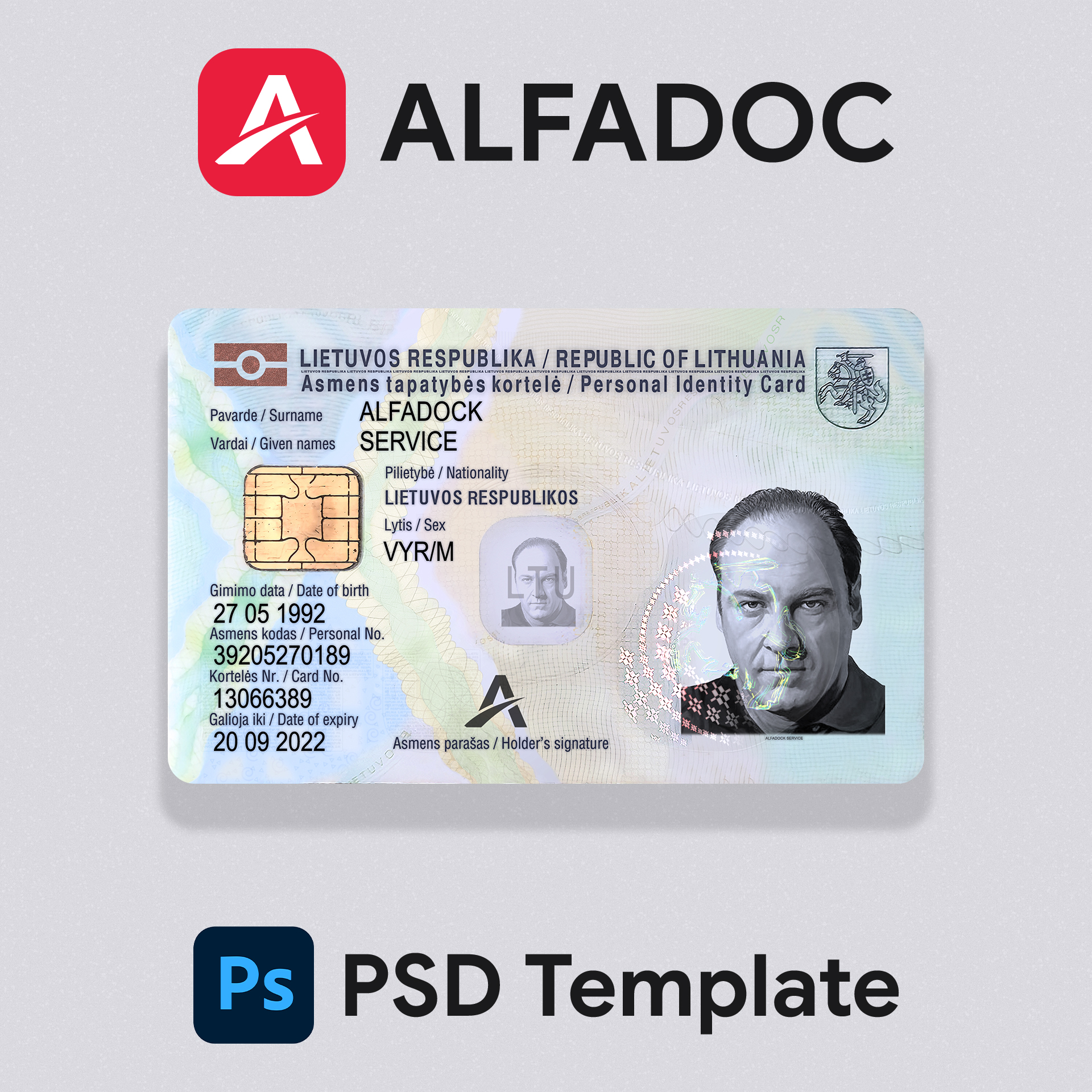 Republic of Lithuania ID Card