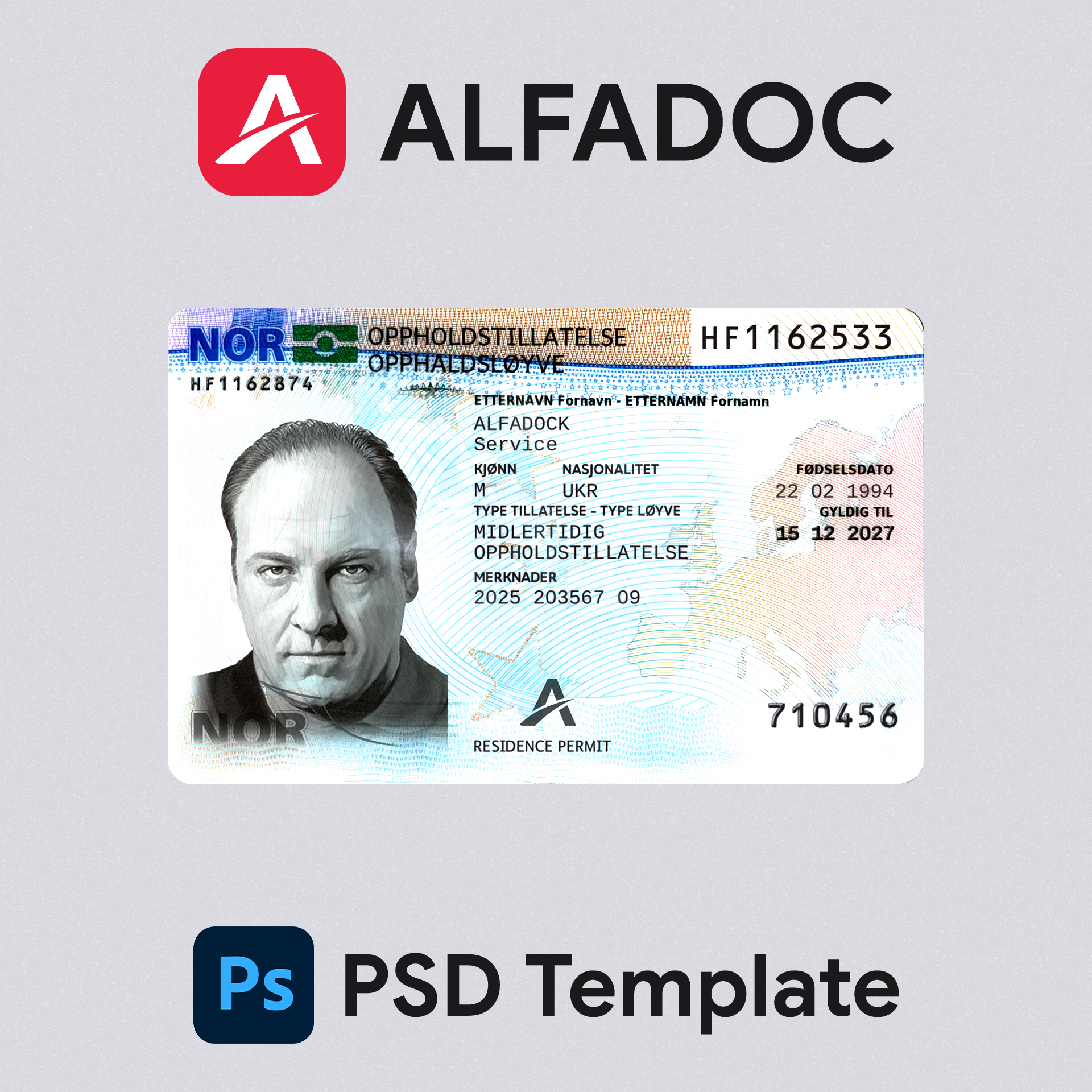 Norway Permin ID Card